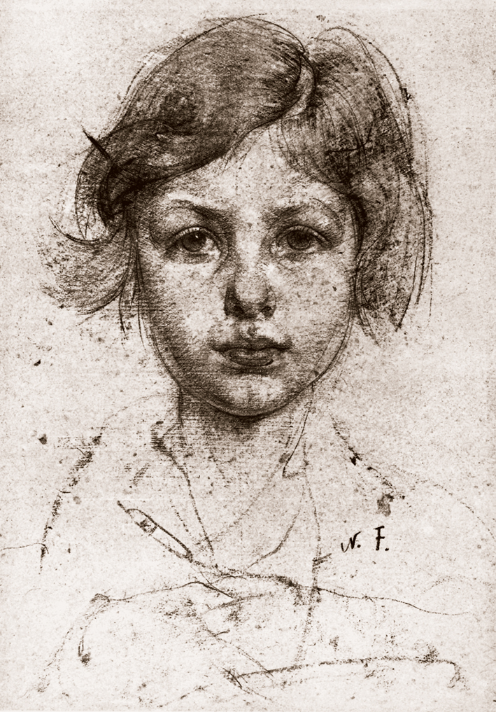  Nicolai Ivanovich Fechin —— 女孩肖像